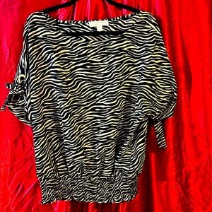 A breezy leopard print shirt
